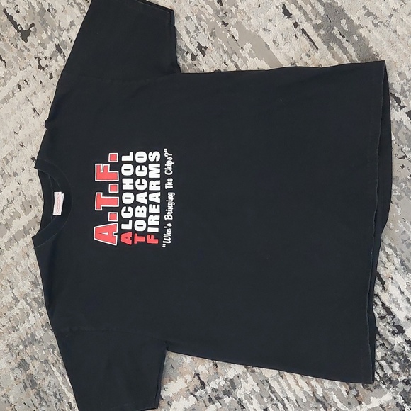 Men's Hot & Nasty A.T.F. Alcohol Tobacco Firearms Who's Bringing The Chips? - Picture 1 of 8